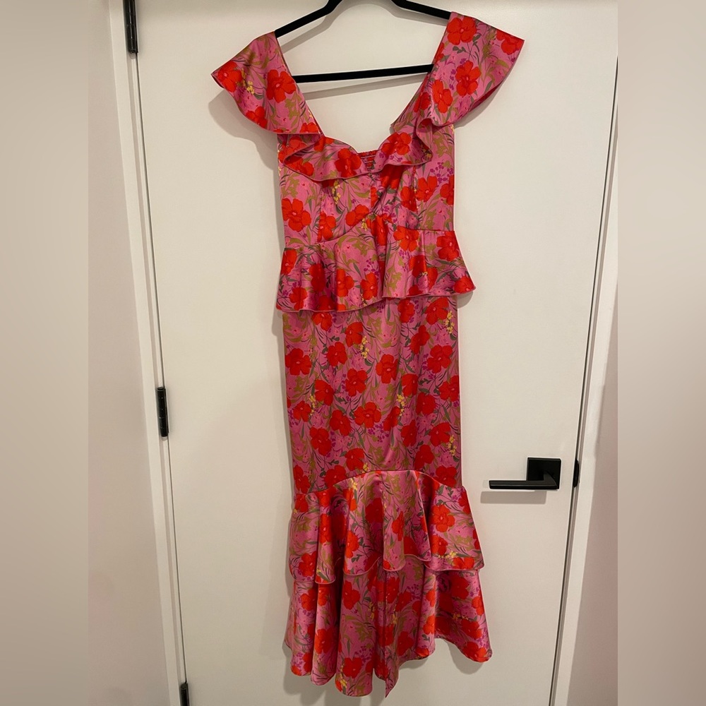 Show me your mumu Ruffle Dress